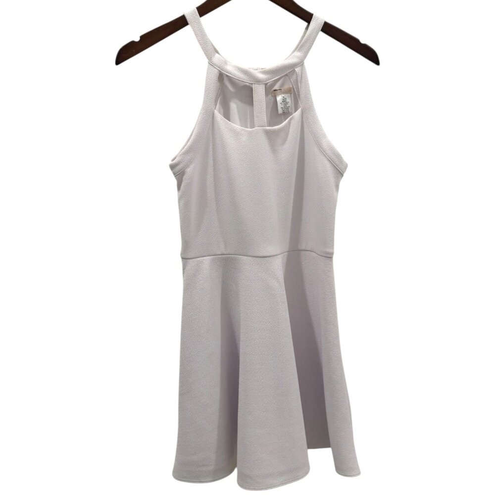 Sally Miller Courture Girls White Dress Back Zip White Sleeveless Golf Mini XL